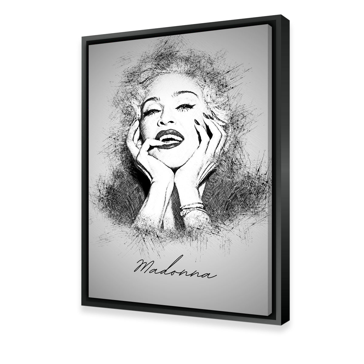 Madonna Sketch Wall Art