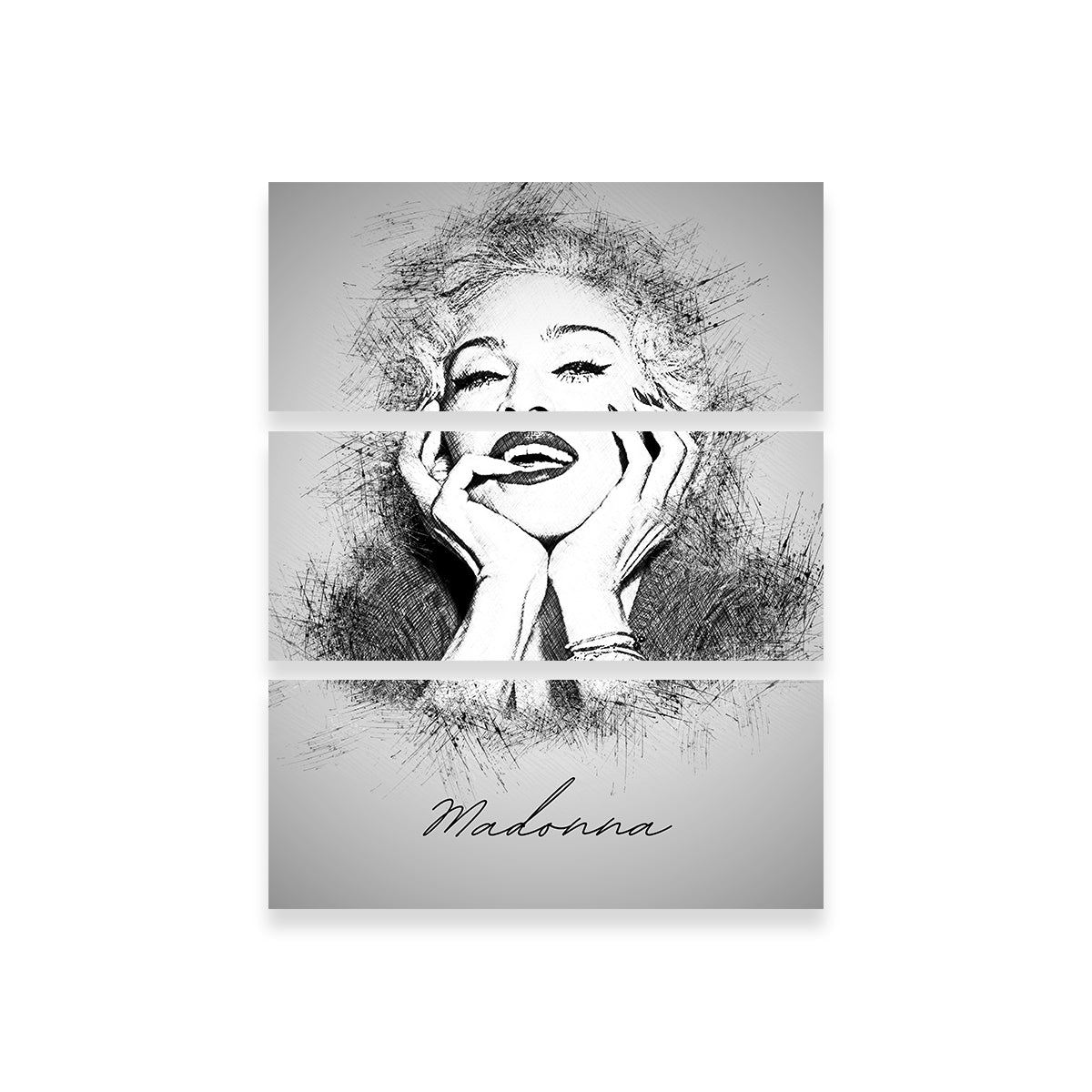 Madonna Sketch Wall Art