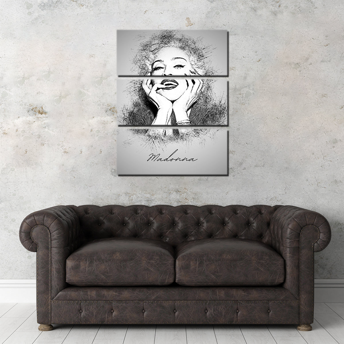 Madonna Sketch Wall Art