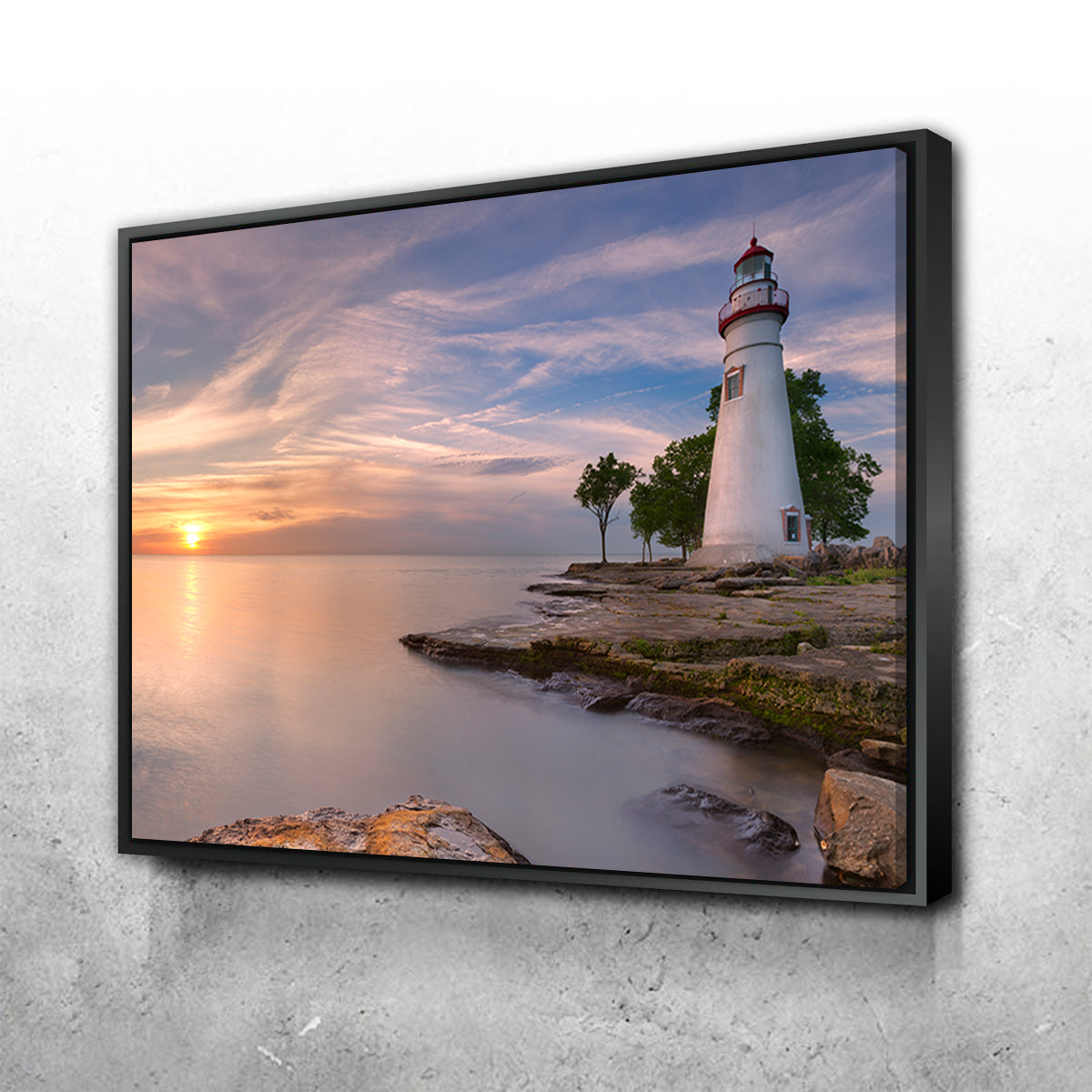 Marblehead Lighthouse on Lake Erie Wall Art