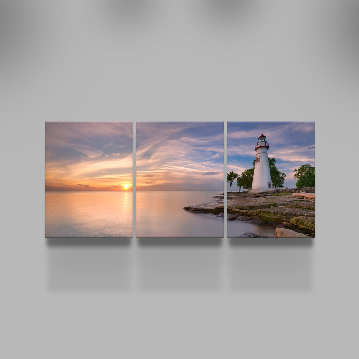 Marblehead Lighthouse on Lake Erie Wall Art