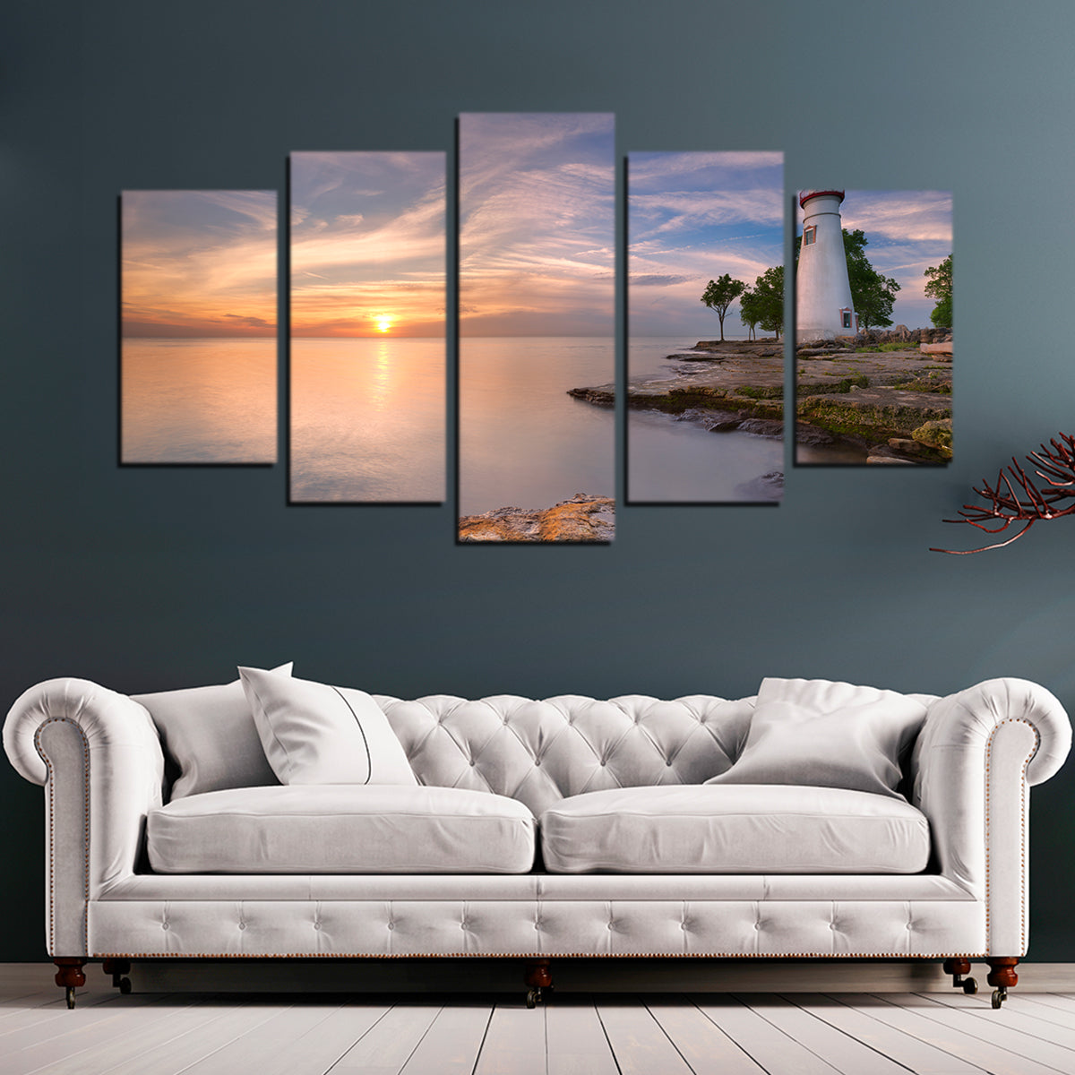 Marblehead Lighthouse on Lake Erie Wall Art