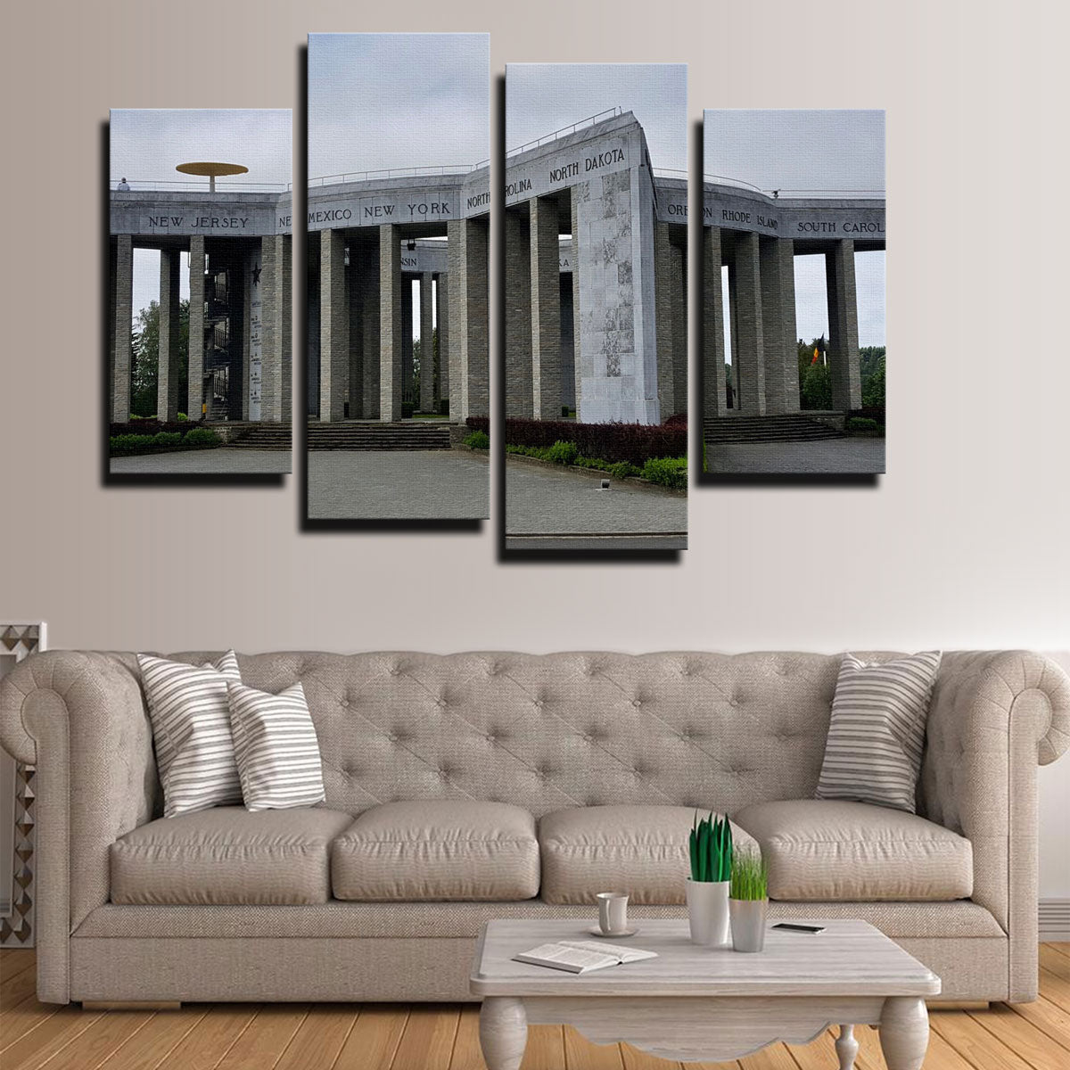 Mardasson Memorial - Battle of the Bulge Wall Art