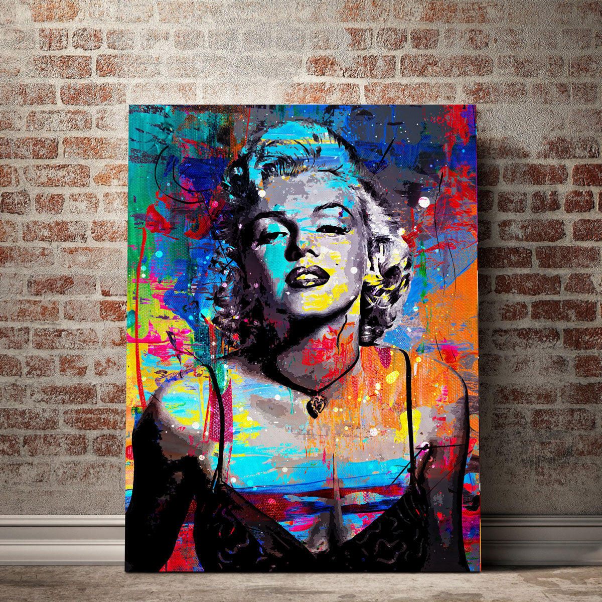 Marilyn Monroe Colors Wall Art