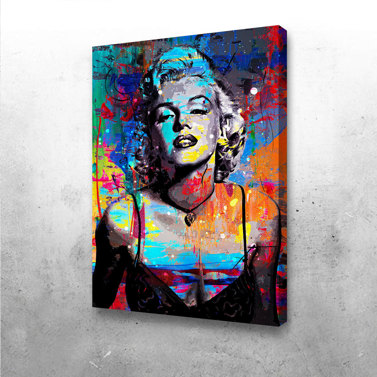 Marilyn Monroe Colors Wall Art