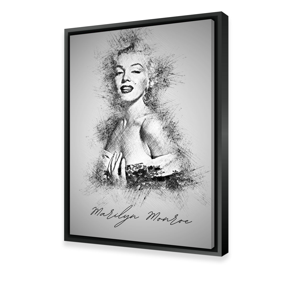 Marilyn Monroe Sketch Wall Art