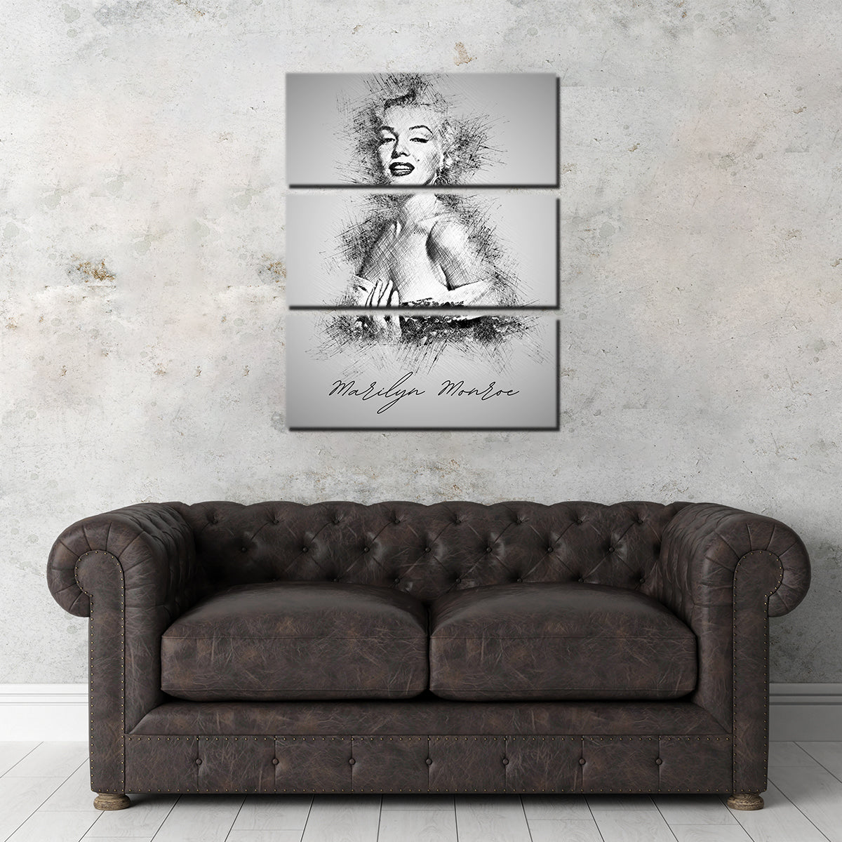 Marilyn Monroe Sketch Wall Art