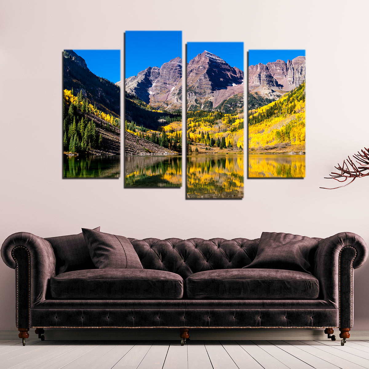 Maroon Bells Autumn Wall Art