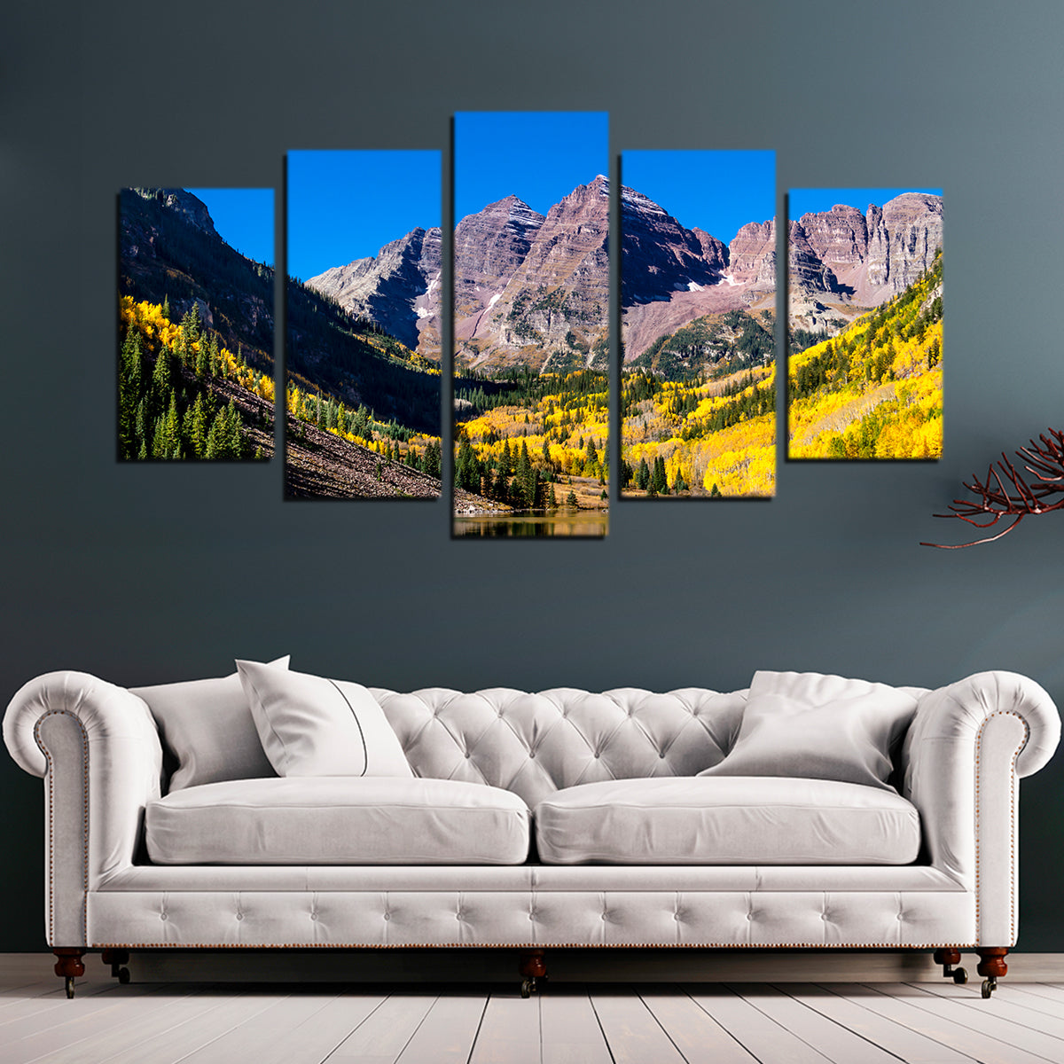 Maroon Bells Autumn Wall Art