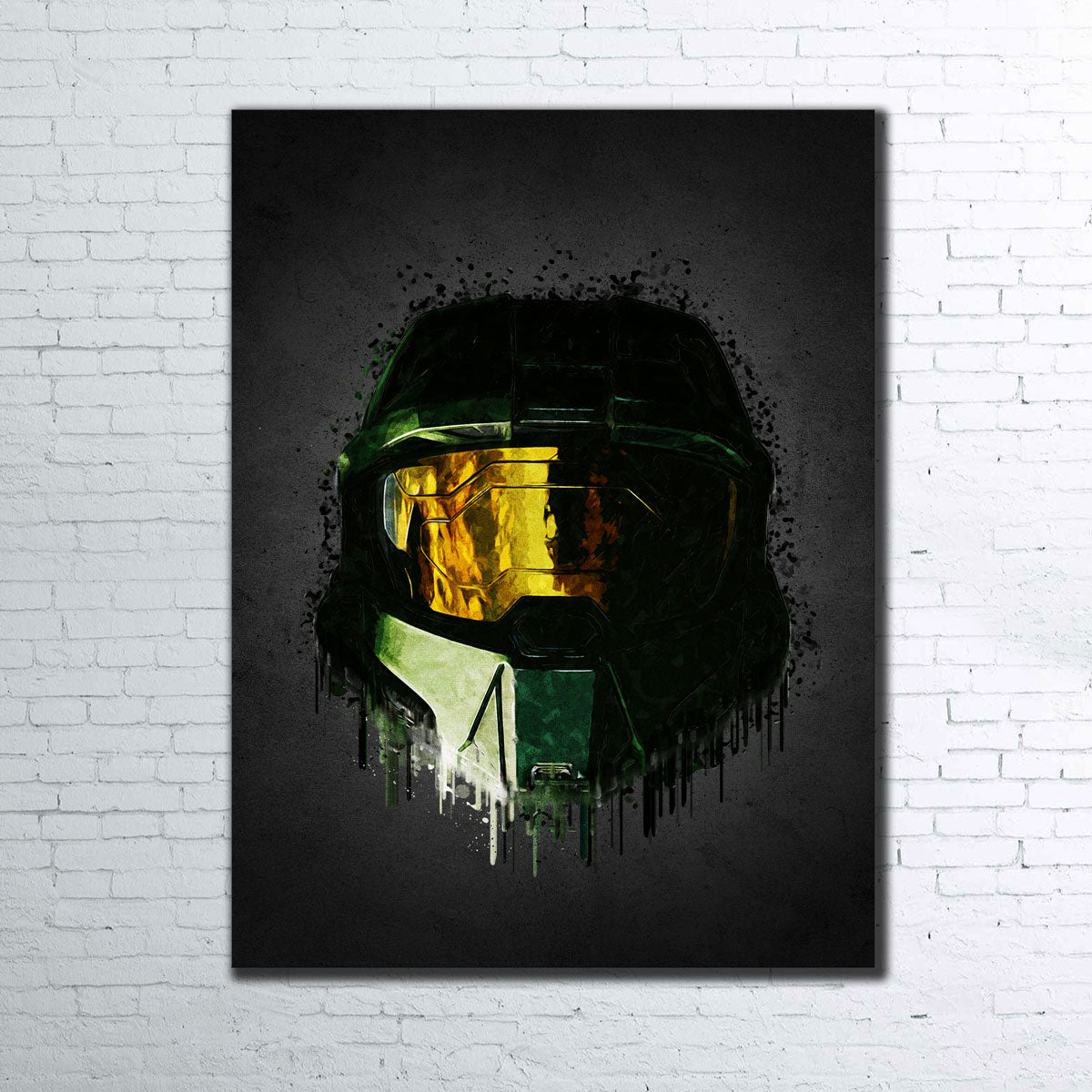Master Chief Portrait Wall Art