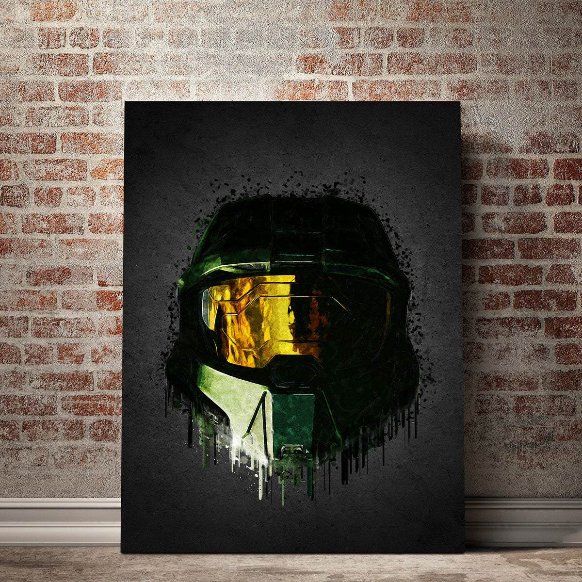Master Chief Portrait Wall Art