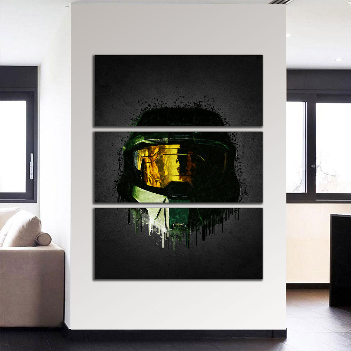 Master Chief Portrait Wall Art