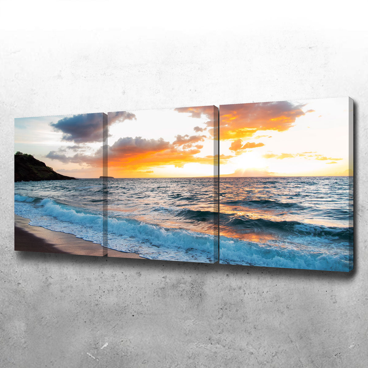 Maui Black Sand Wall Art