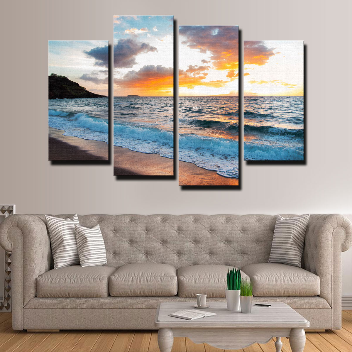 Maui Black Sand Wall Art