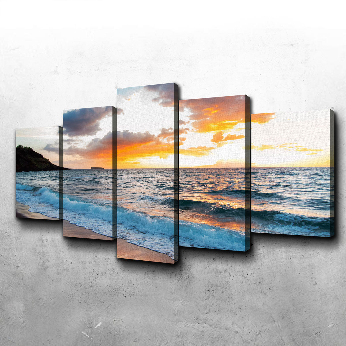 Maui Black Sand Wall Art