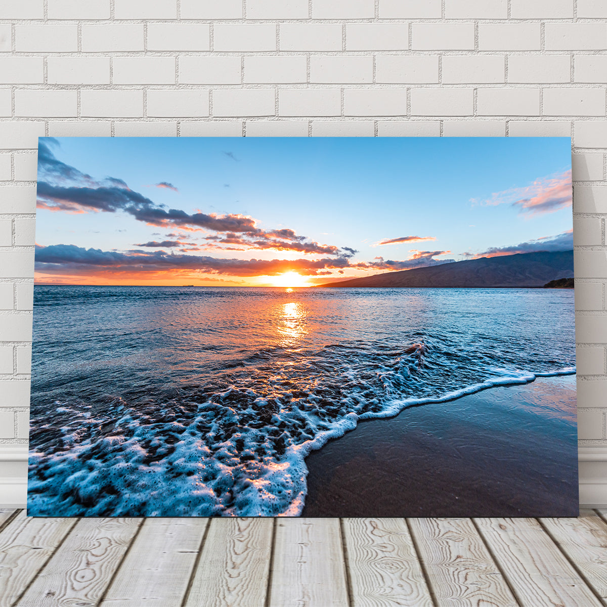 Maui Beach Sunset Wall Art