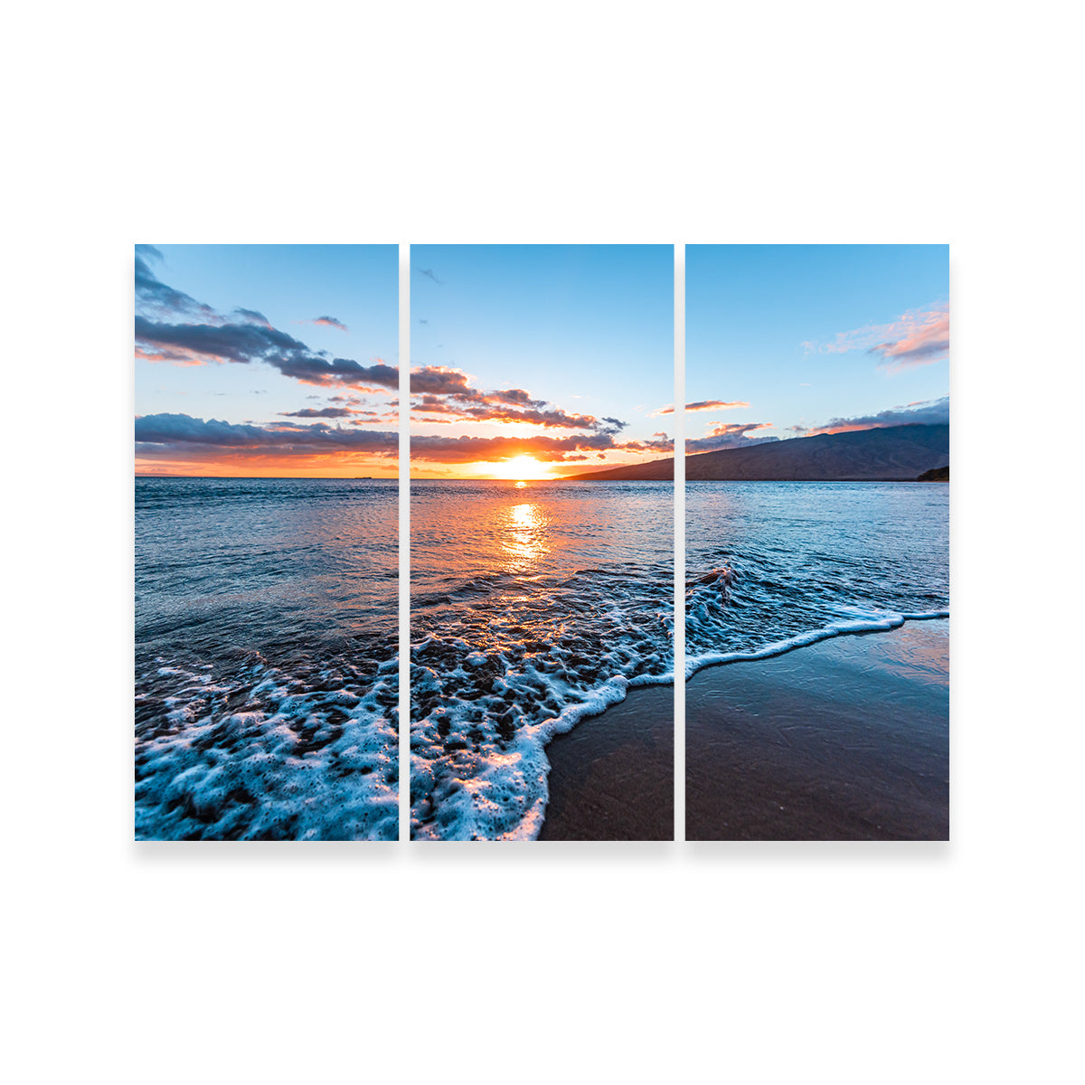 Maui Beach Sunset Wall Art