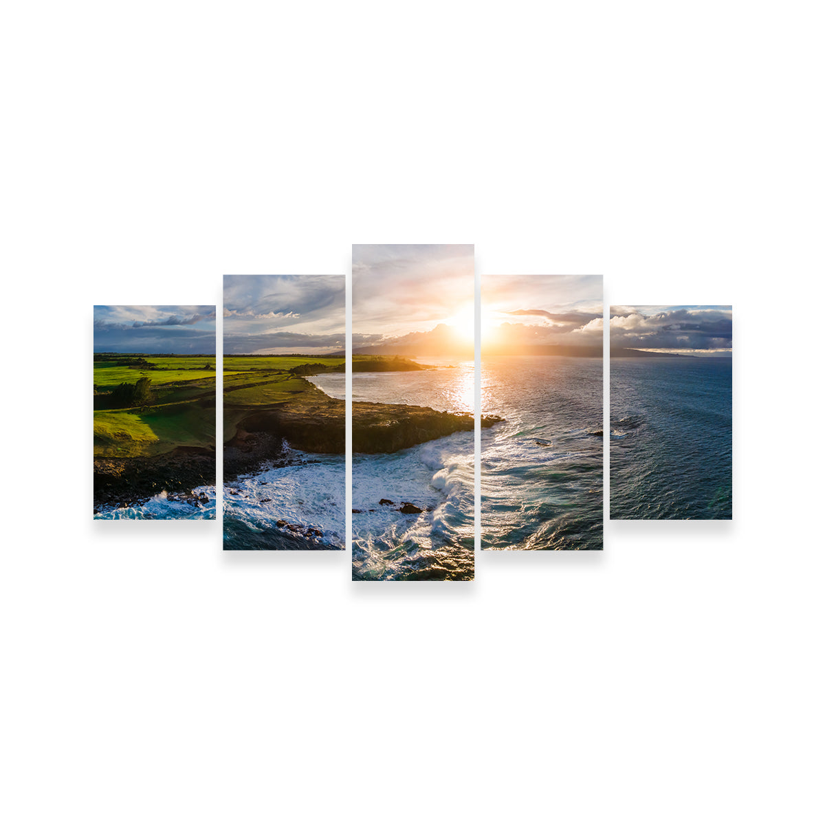 Maui Coast Sunny Wall Art