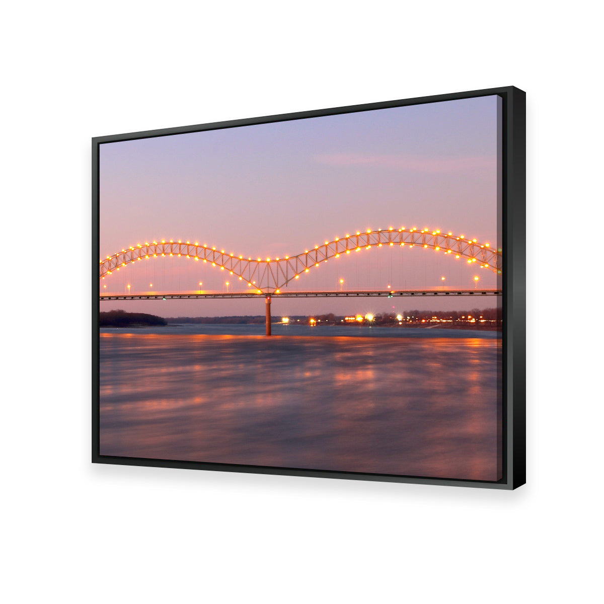 Memphis Arkansas Bridge Wall Art