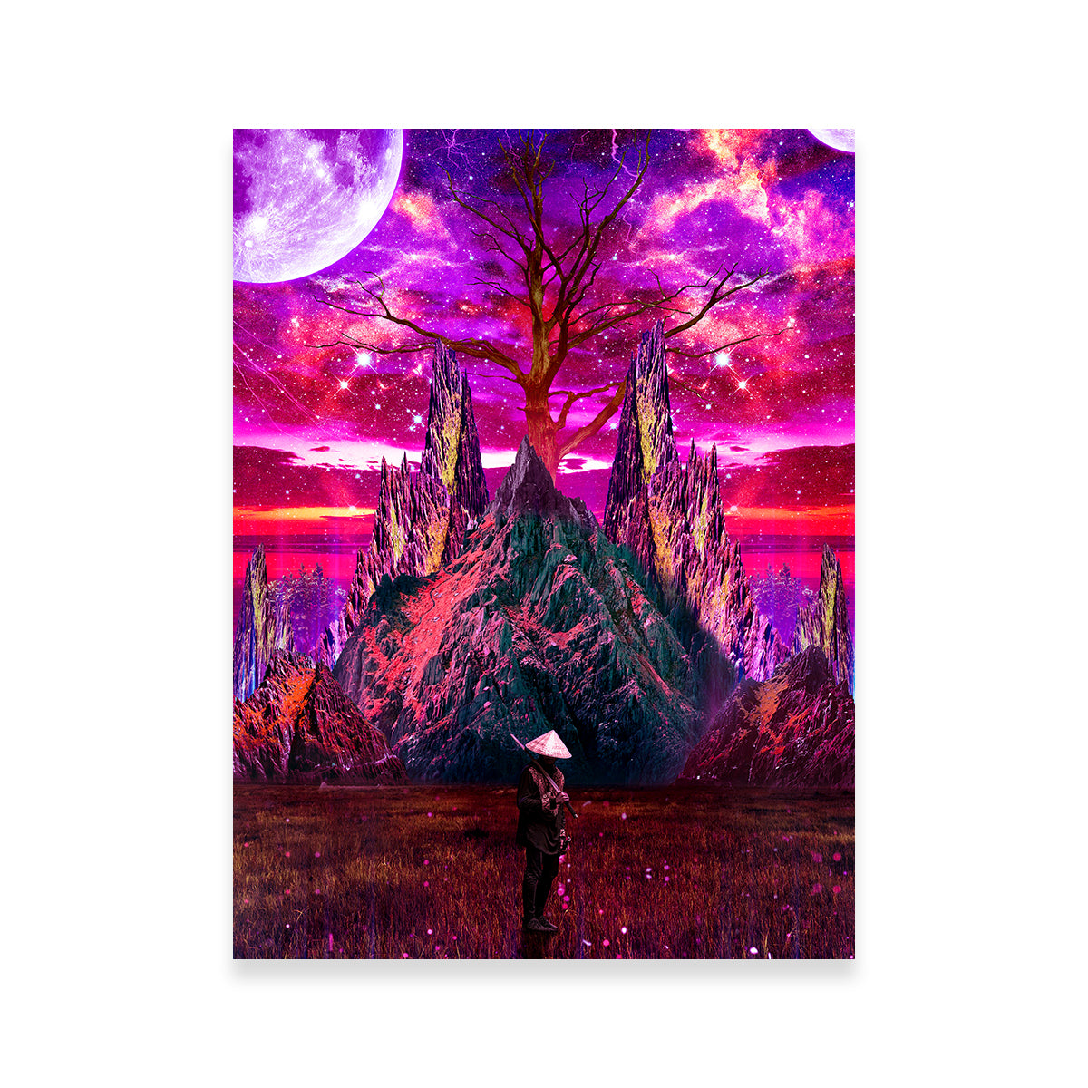 Metal Of Soul Galaxy Wall Art