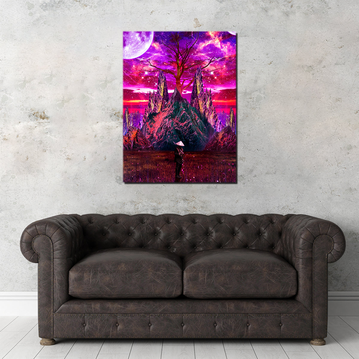 Metal Of Soul Galaxy Wall Art