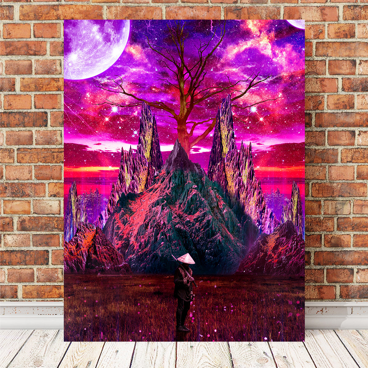 Metal Of Soul Galaxy Wall Art