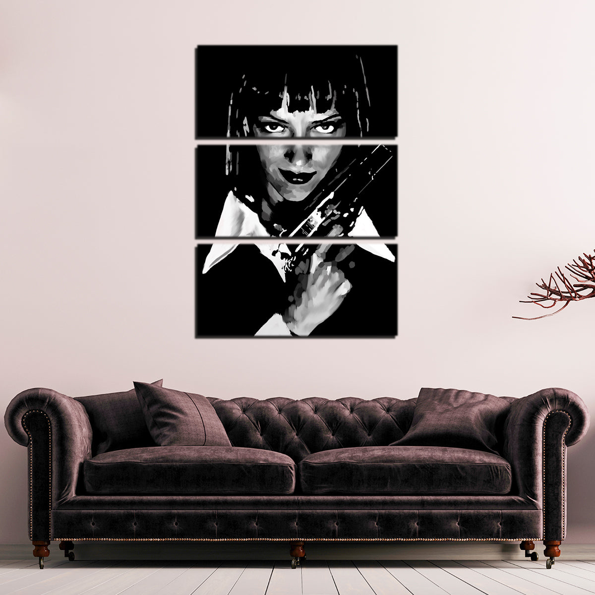 Mia Noir Wall Art