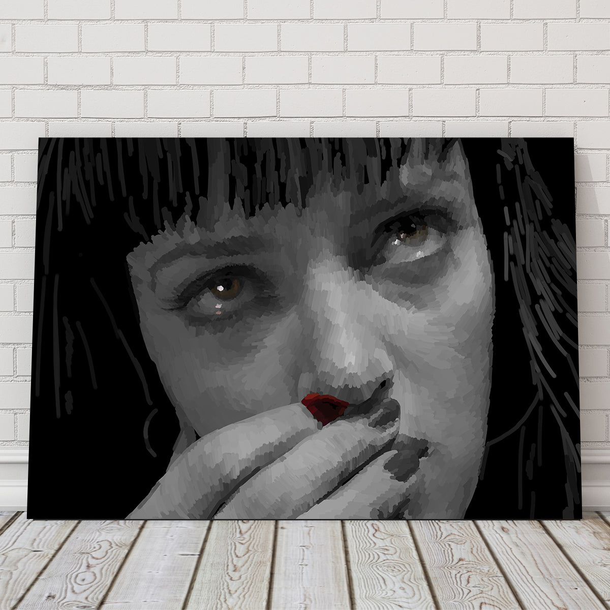 Mia Red Wall Art
