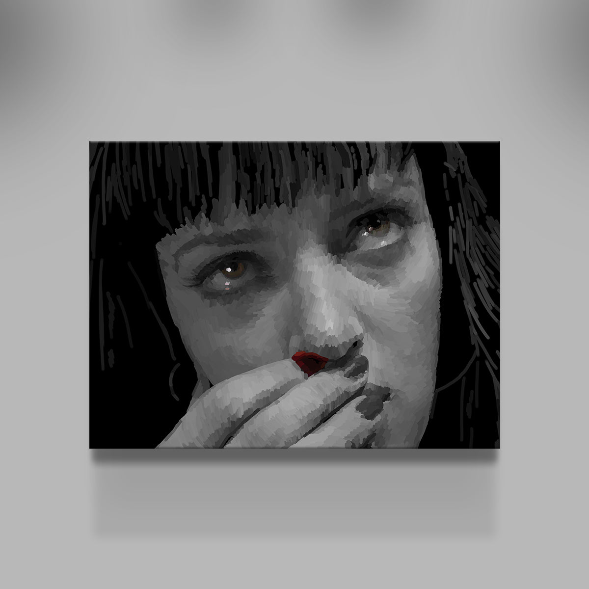 Mia Red Wall Art