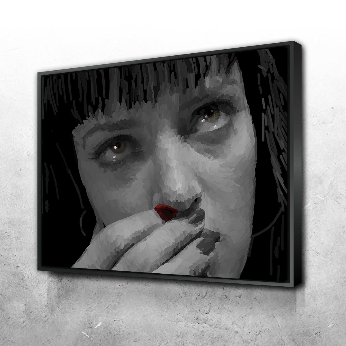 Mia Red Wall Art