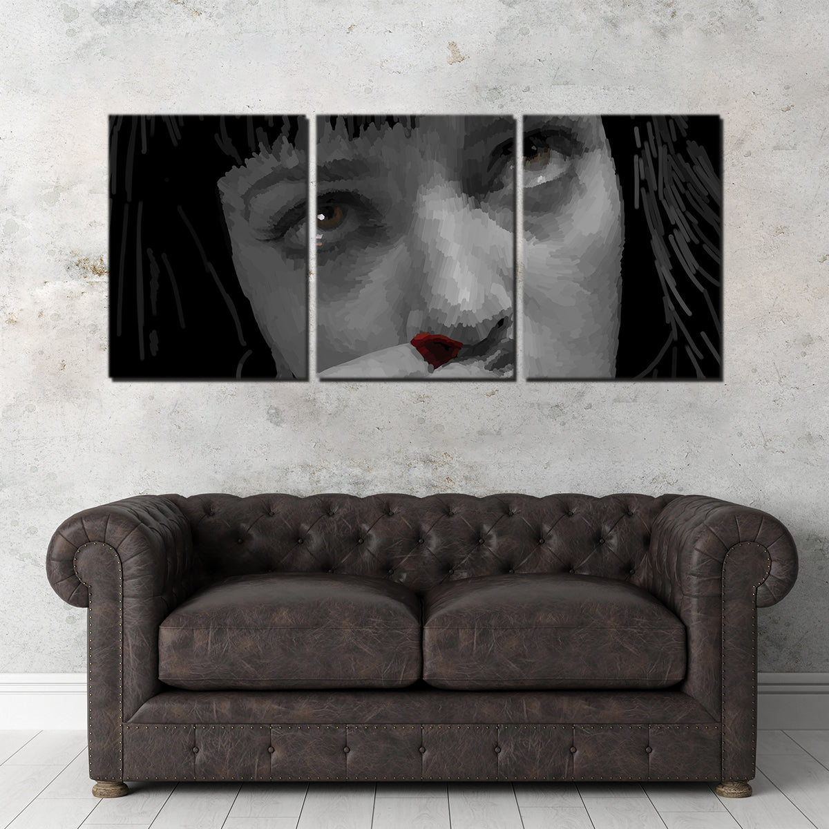 Mia Red Wall Art