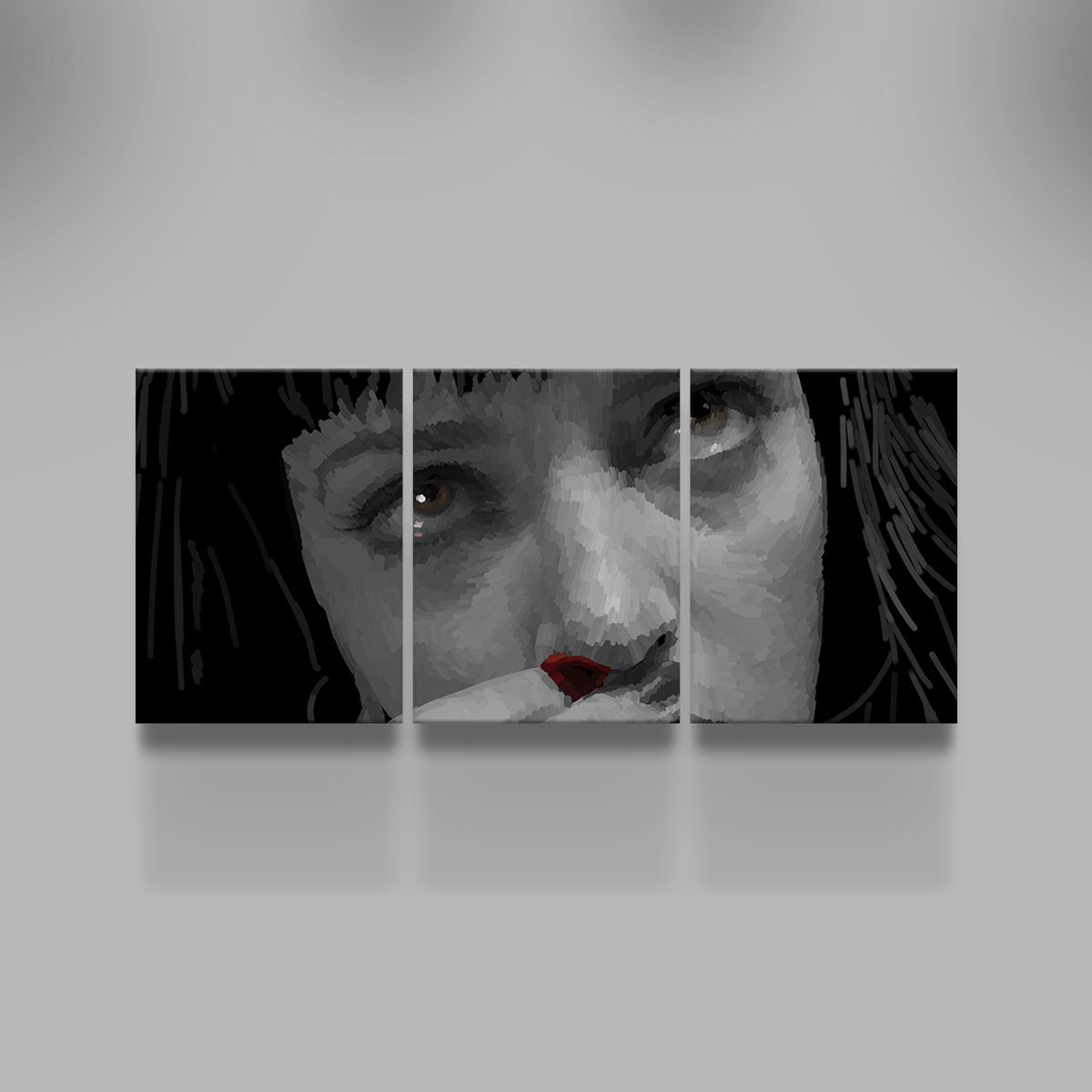 Mia Red Wall Art