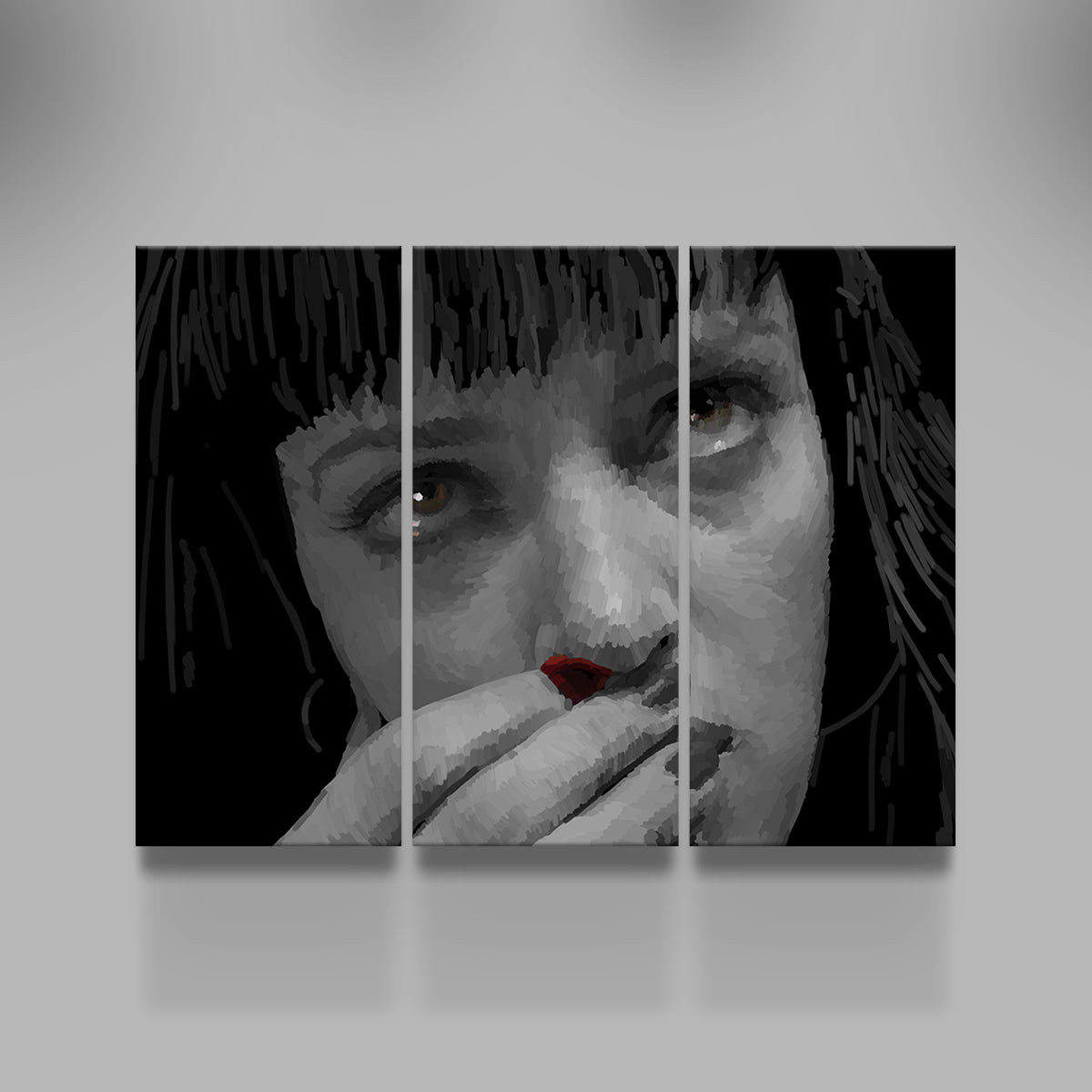 Mia Red Wall Art
