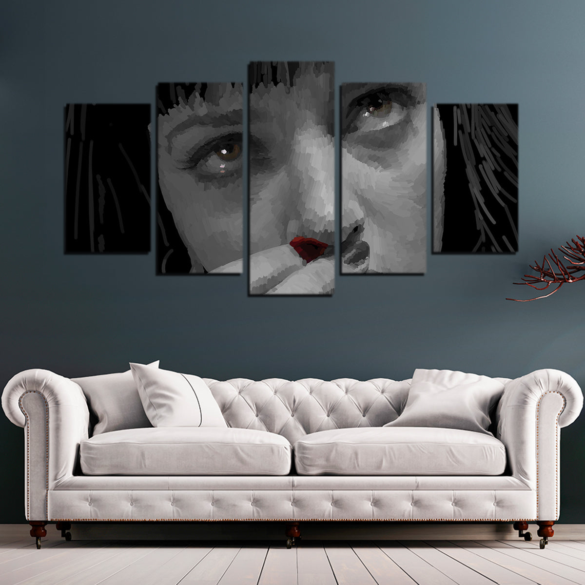 Mia Red Wall Art