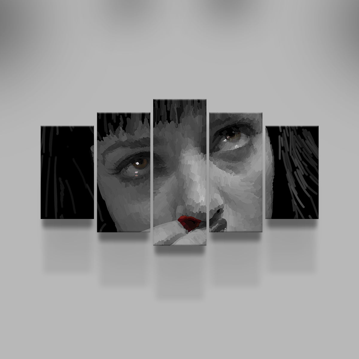 Mia Red Wall Art