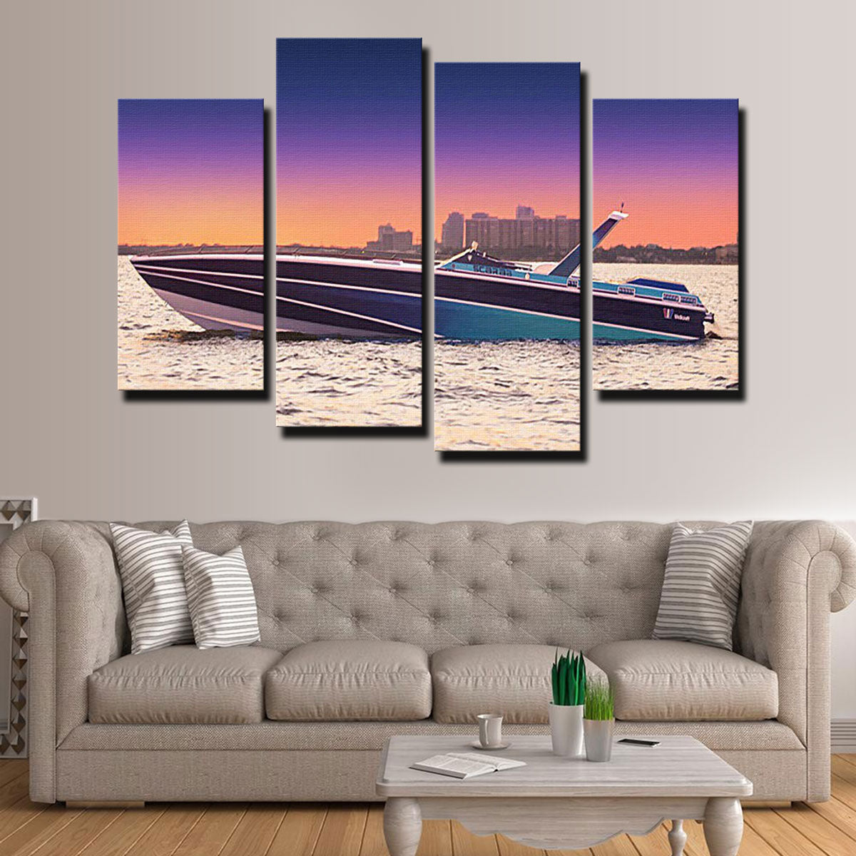 Miami Vice Scarab Wall Art