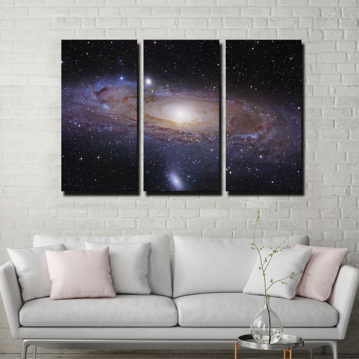 Andromeda Galaxy Canvas Set