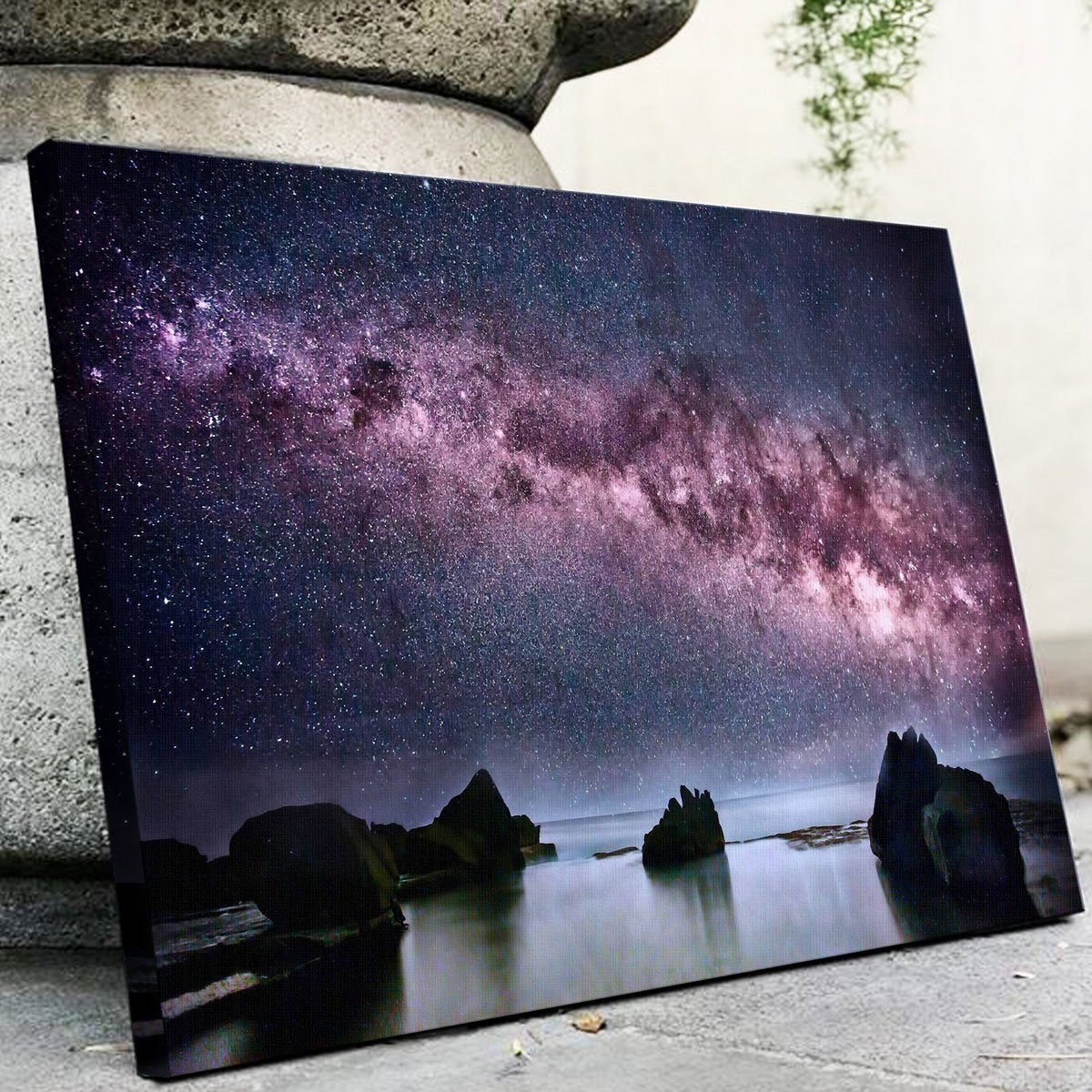 Milky Way Galaxy Canvas Set
