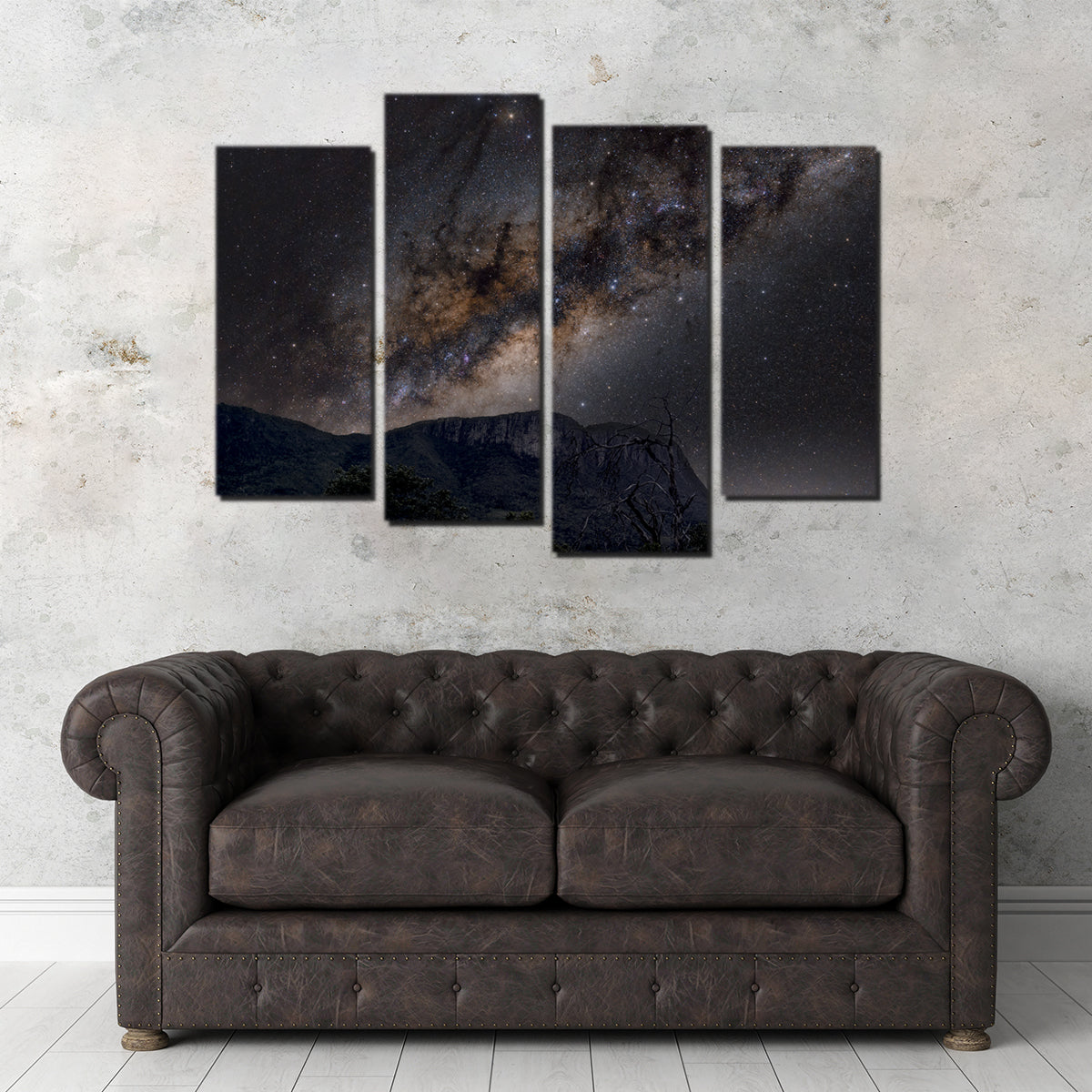 Milky Way over the Brazilian Cerrado Wall Art
