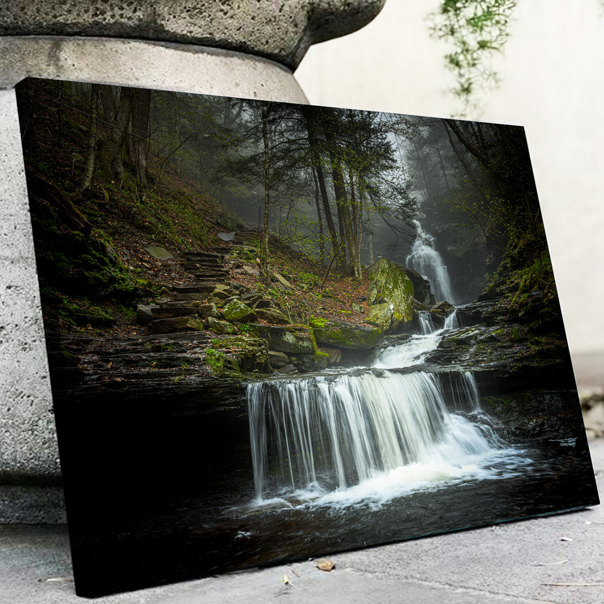 Misty Steps Canvas Set – Legendary Wall Art