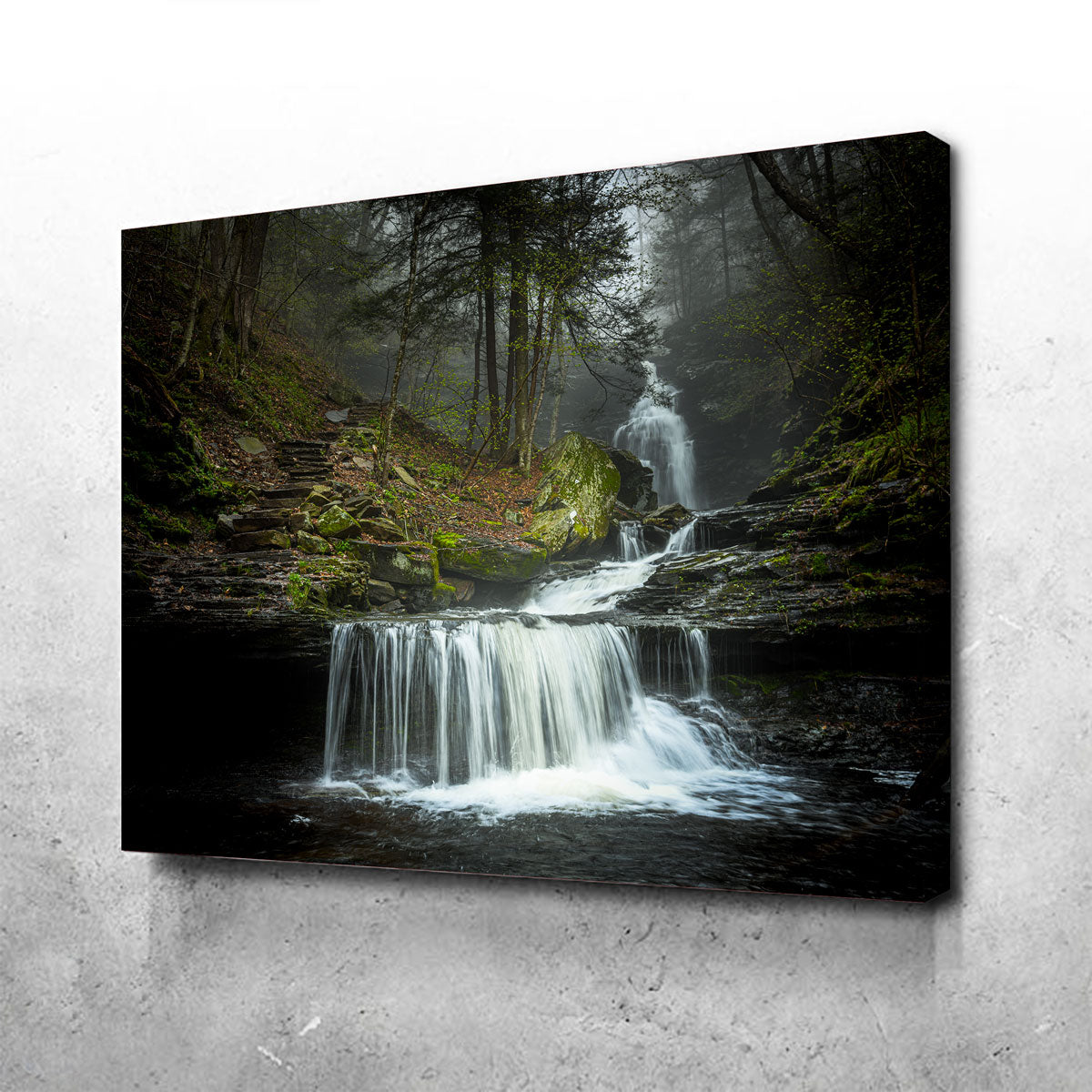 Misty Steps Canvas Set – Legendary Wall Art