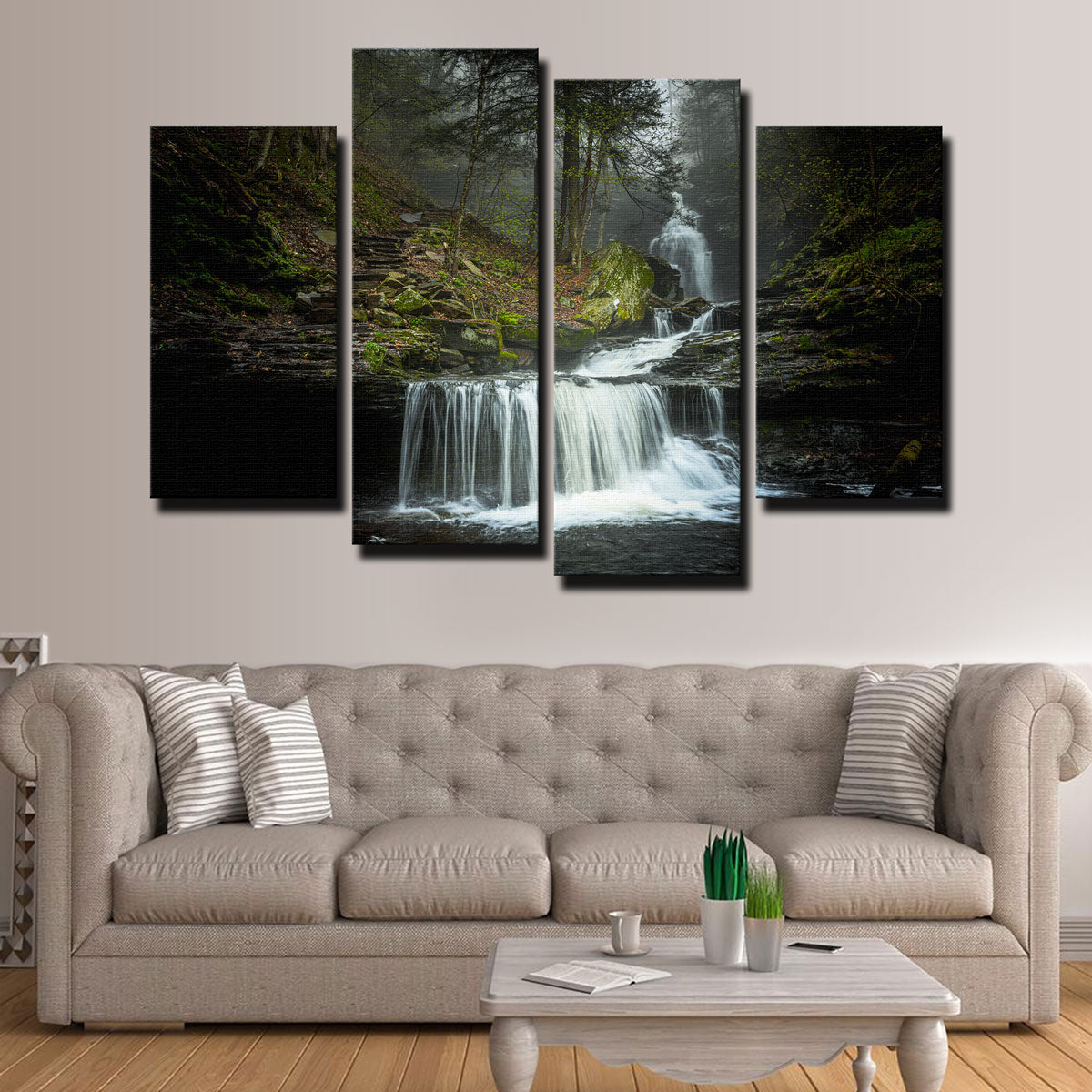Misty Steps Wall Art