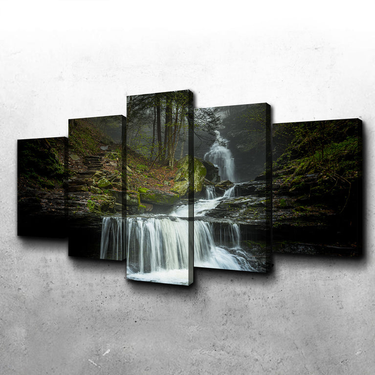 Misty Steps Canvas Set – Legendary Wall Art