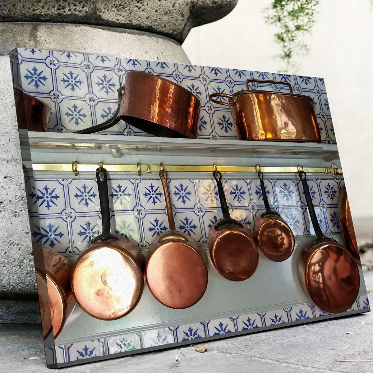 Monet's Kitchen - Giverny, France Wall Art