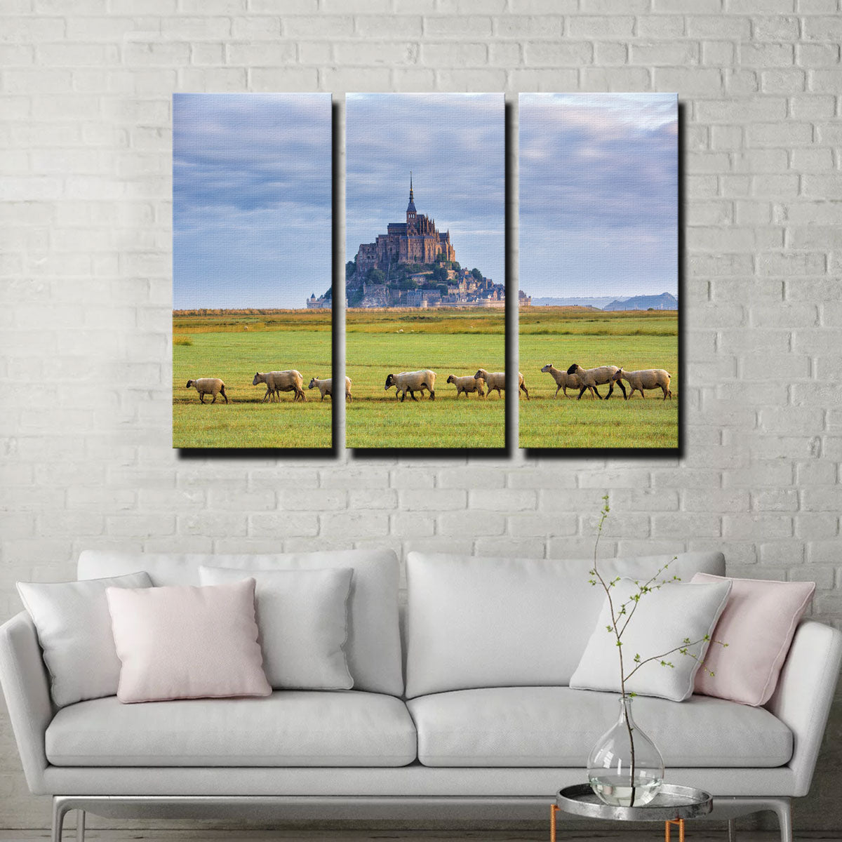 Mont Saint Michel Abbey Wall Art