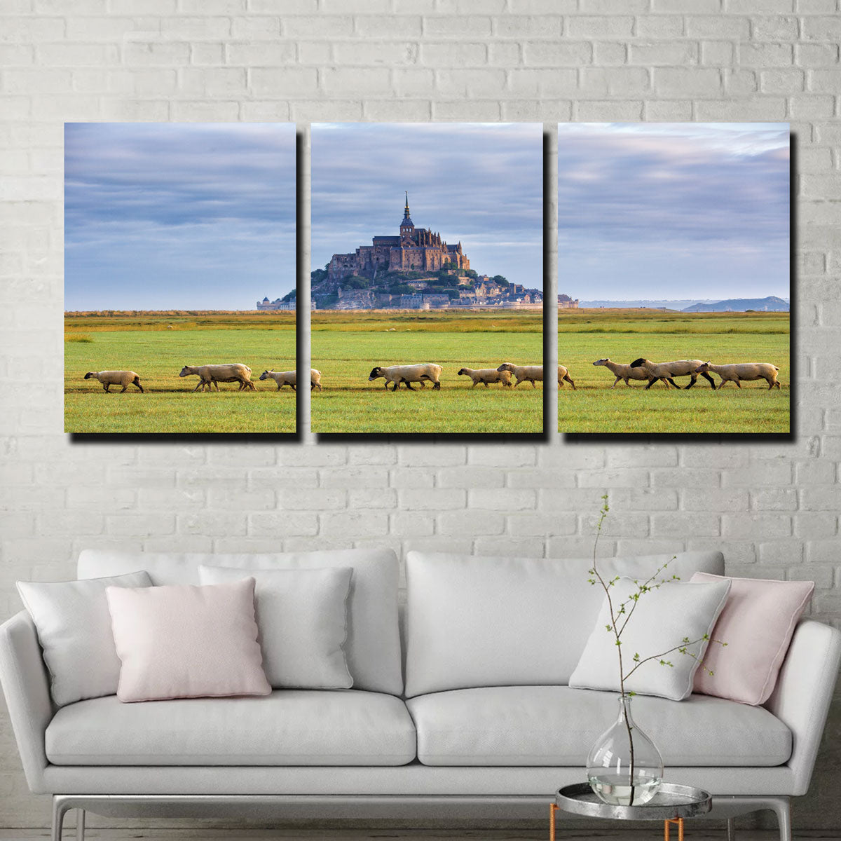 Mont Saint Michel Abbey Wall Art