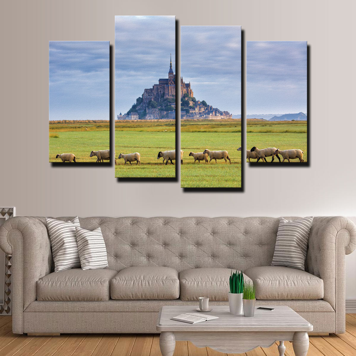 Mont Saint Michel Abbey Wall Art