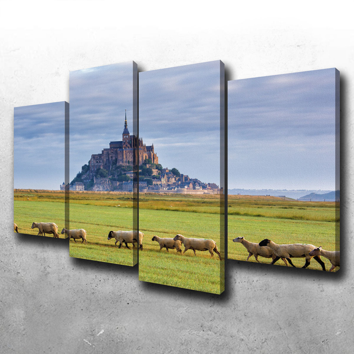 Mont Saint Michel Abbey Wall Art