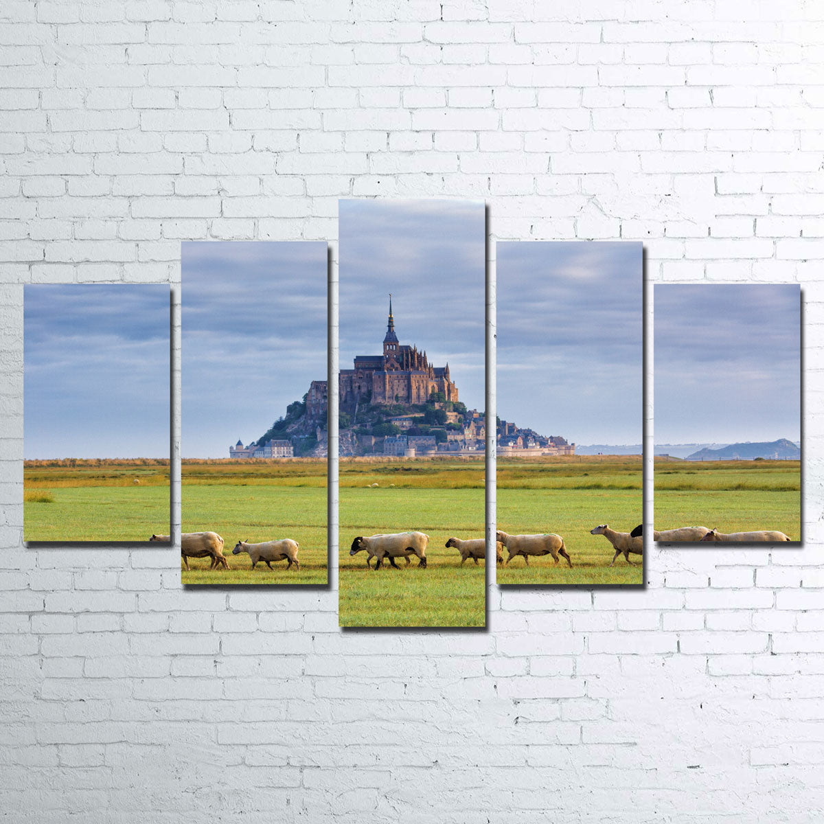 Mont Saint Michel Abbey Wall Art