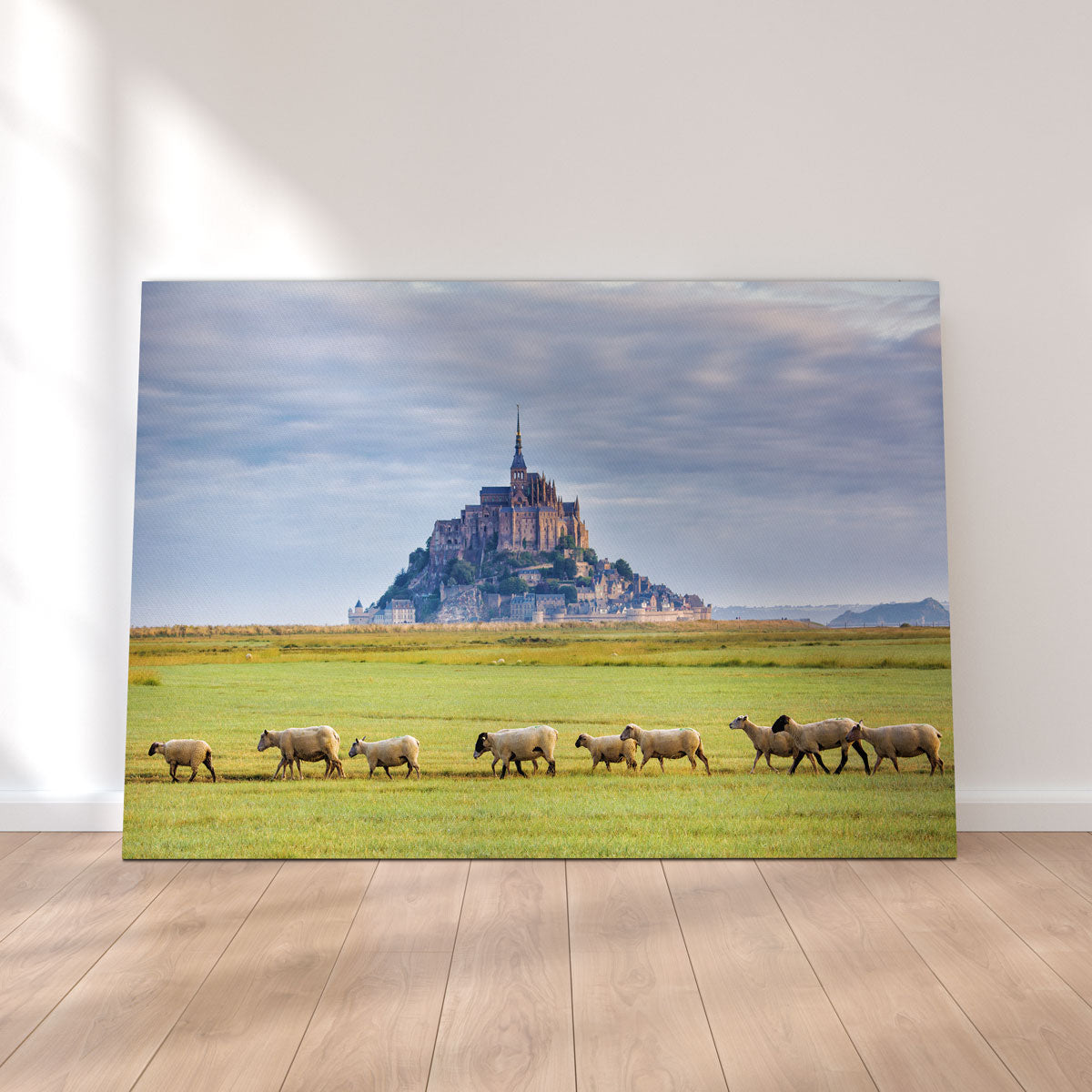 Mont Saint Michel Abbey Canvas Set